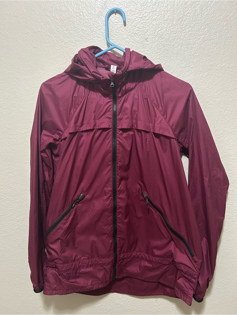 Lululemon Lightweight Hooded Running Jacket Plum Purple Size 8